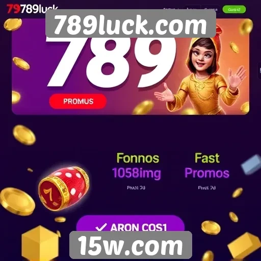 Comparação das promoções disponíveis em 789luck.com